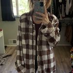 Free People  Plaid Shirt Photo 4
