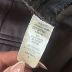 Womyn Brown Cropped Cuff Dress Pants Size 8 Black Photo 6