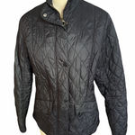 Barbour  Women's Dark Quilted Utility Jacket size 10 Photo 0