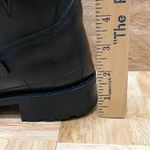 Frye Engineer Shearling Short Black Rubber Coated Waterproof Ankle Boots Size 6 Photo 11