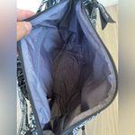 Vera Bradley  Black and White Paisley Shoulder Bag Photo 5