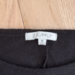 Z Supply  Black Midi Sweater Dress Photo 6