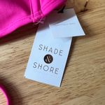Shade & Shore  Women's Hot Pink Strappy Halter Bikini Top - Size Medium - NWT Photo 4