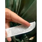 ZARA SATIN playsuit Flowy 3/4 Sleeve Green Romper Photo 4