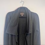 Fenn Wright Manson Fenn Wright Mason 100% Merino Wool Open Draped Grey Cardigan Photo 4
