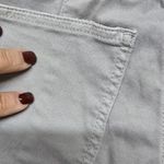 Pierre Balmain Womens Gray Moto Bike Pants Size 29 Photo 5