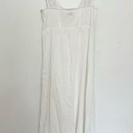 Ann Taylor  Loft dress size 2 white maxi crochet lace bow indie boho lagenlook Photo 2