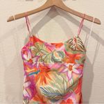 ASTR  Gabriella Midi Dress in Orange Purple Multi Size Small NWT Photo 3