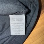 Madison grey mock neck tank‎ top black classic size large soft slinky workwear Photo 2