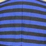 Loft Ann Taylor Cotton Blend Royal Blue & Black Striped Blazer Jacket Sz 4 Photo 5