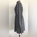 SO  Dress Size Medium Juniors Black & White Gypsy Style Scoop Neckline New Photo 4