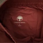 Healing Hands  Purple Label Tamara Scrub Pants Wine Burgundy Size L 6-Pocket 9181 Photo 2