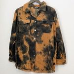 BLUE B Corduroy Tie Dye Light Jacket Small Photo 3