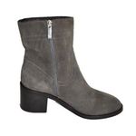 Aquatalia New!  Water Resistant Booties Gray Suede Size 12 M DM1046 Photo 0