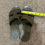 Everlane Leather Olive Green Bridge Slip On Sandal Minimal Classic Italy Sz 9 Photo 8
