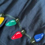 Westbound Christmas Lights Snowman Vintage Embroidered Maxi Dress L Photo 4