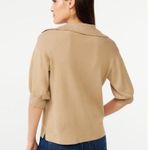 Free Assembly Women's Rugby Polo Sweater size Large Pink Photo 14