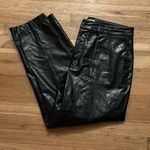 A New Day Faux leather snakeskin cropped pant Photo 0