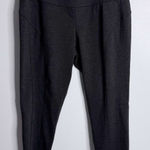 Democracy Womens Leggings Pull On Stretch Basic Gray Size 1X Gut Buster Photo 0