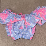 Lilly Pulitzer Lily Pulitzer ruffle crop top Photo 0