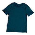 None Teal T-Shirt Short Sleeve Active Crew Neck Basic Tee EUC Women's S Activewear Photo 0