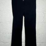 Betabrand  Women's Black Boot-Cut Classic Dress Pant Yoga Pants Size Large Long Photo 1