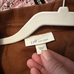 J. Jill Burnt Orange Linen Blazer Size M Size M Photo 2