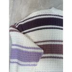 Aeropostale  Sweater Womens S  Multicolor  Striped Casual Preppy Open Knit Top Photo 14