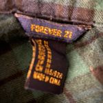 Forever 21 Green and Navy Flannel Photo 2