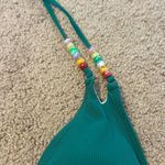 SheIn Green Beaded Bikini Photo 6