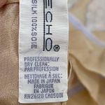 ECHO Seashell Print 100% Silk Scarf 31x30 Pink Photo 11