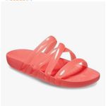 Crocs | Women's Splash Strappy Sandals, Neon Watermelon Photo 1