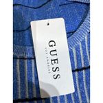 Guess Brand New  Women's Small SL Wren Plaited Surf Mini Dress Blue Photo 5
