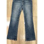 No Boundaries Y2K  Juniors‎ Embellished Waist Bootcut Jeans Dark Sandblast Size 5 Photo 5