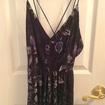 Boutique Velvet Floral Romper Photo 0