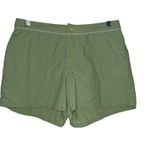 Patagonia  Hike Camping Shorts 4" Green Women's Size 6 Lightweight‎ Small Trail Photo 1