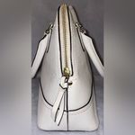 Kate Spade Carli McCall Street White Dome Satchel/Crossbody Tassel Leather Photo 5