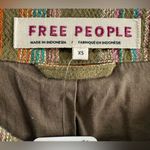 Free People NWT  Zandi Quilted Kantha Striped Olive Green Jacket Neutral Combo XS Photo 7