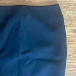 Loft Ann Taylor Classic Black Pencil Skirt Size 0 Petite Work Office Zip Stretch Photo 1
