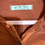 We The Free  'Call You Mine' Terracotta Button-Up Shirt Photo 4