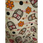 Serene Uniforms Owls Womens size 2XL Polyester Nurses Dental Medical Scrubs White Photo 5