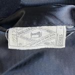 Vintage Black Italian Cashmere Wool Long Dress Coat Measures Size Large Photo 4