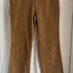 Lands' End Women Corduroy Pants Wide Leg Brown Flare High Rise Sz 8 Smart Casual Photo 0