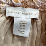House of Harlow 1960 Floral Boho Long Sleeve Mini Dress Brown White Size M Size M Photo 2