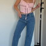 Pink Corset Crop Top Photo 1