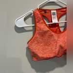 Gym Shark Seamless Orange Workout Bra Size Medium Photo 3