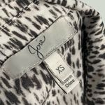 Joie  • Animal Print Women's Black and White Patterned Top Photo 1