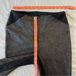 Lysse Lyssé Leggings Faux Leather Motorcycle Pants Medium Stretchy Brown Black Photo 4