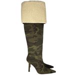 Good American High Kickstand Camo Over The Knee Boots Photo 1