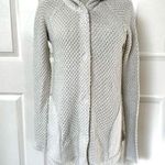 Sparrow Anthropologie ivory hooded sweater Size XS Photo 0
